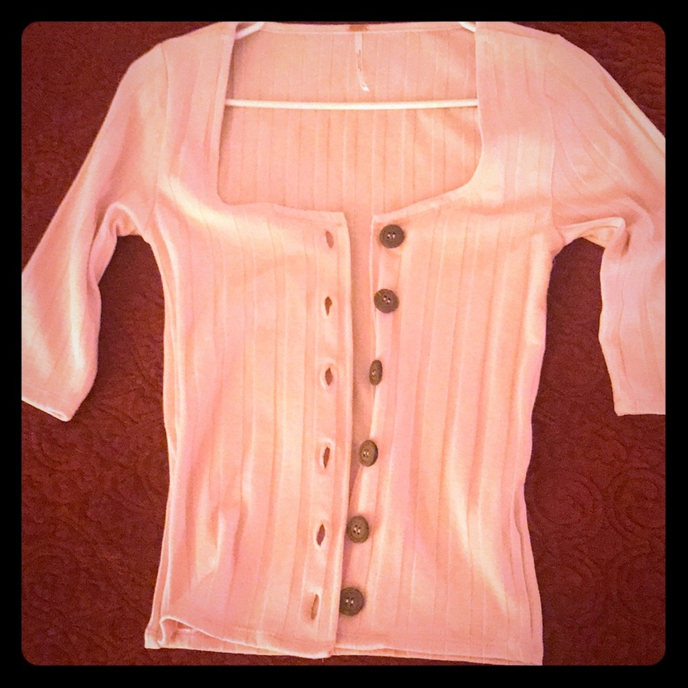 Free people button down shirt